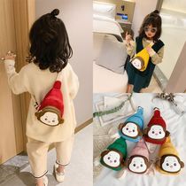 Girls bag 2021 new children's backpack little girl travel net red fashion satchel cute foreign style