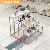 High-level childrens shoes shop display shelves low-use shoe rack step-shaped shopping mall shelves clothing store shoes shop shop