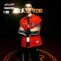 STARTER x King of Fighters joint men and women with fashion personality leisure sports outside wearing vest vest
