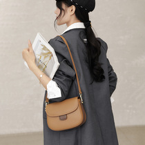French MKLLL2021 New Tide advanced sense leather bag women fashion simple small square bag color shoulder bag
