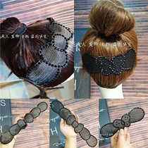 Velcro hair band Adult adult post big bangs stickers Children sticky hair broken hair stickers extended black hair band