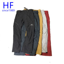 Professional ski pants mens HF knee vertical cut thin waterproof 10K black crimson and other five-color M-XL