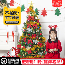 Net household Christmas tree decoration red ornaments scene type mini package Christmas decorations Store size layout