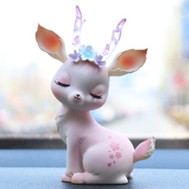 A deer has your desktop ornaments ins crafts girl creative new year birthday gift girl office car