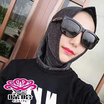 Muslim summer hot silk pullover ultra-thin breathable mesh gauze convenient sleeve Hui hijab cap cap bag