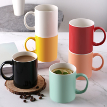 Creative simple household ceramic cup 6 sets mug home living room Breakfast Cup Coffee Milk Cup