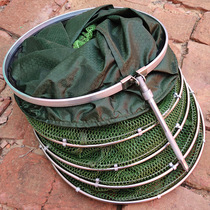 Foldable fish guard supplies fish cage net bag fish net bag fish net bag fishing net thick woven fish Bank Portable