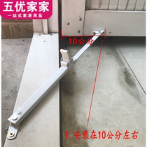 Aluminum alloy wind brace 304 stainless steel sliding brace window brace telescopic rod window stopper push Holder