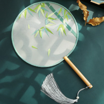 Embroidered Diy Hand Self-Embroidered Ensemble Fan Making Gift Beginners Materials Bag Ancient Wind Cross Stitch Embroidery