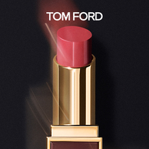  (Official)TOM FORD lipstick TF Lipstick moisturizing thin black tube 26 27 16 Positive red warm orange
