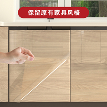 Cabinet protective film TRANSPARENT STICKER KITCHEN TILE TABLE TOP WATERPROOF ANTI-OIL STICKER FURNITURE ADHESIVE FILM COUNTERTOP WALL STICKER