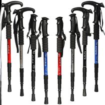 xing shan zhang scaling stick push mountains turn zhang mountain hiking shou zhang stick black battle tip men cane