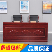 Boutique conference table podium paint wood skins training table speech table conference room bar table and chair combination