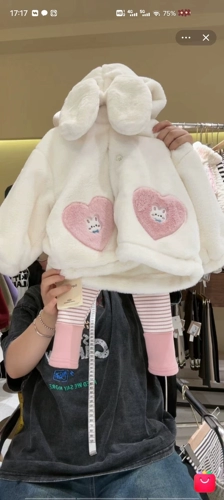 [Не возвращай, 90-130 ярдов] S8019 Полосавый цвет контрастный цвет плюс бархатные леггинсы