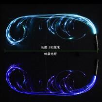 Optical fiber whip led light-emitting whip female anchor live props colorful funny point dance whip bar atmosphere dance