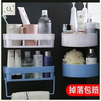 Bathroom triangle shelf Kitchen condiment storage corner shelf Bathroom sanitary ask to put things on the wall shelf