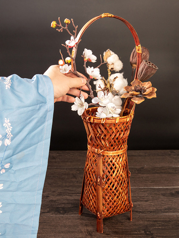 手工竹编花盆-手工竹编花盆促销价格、手工竹编花盆品牌- 淘宝