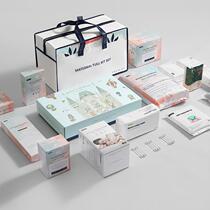 Pregnant women waiting for delivery package admission to a full set of mother and child combination autumn gift box for pregnant women in winter gifts