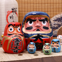 Japanese prayer Dharma ornaments to open the evil creative home will win the Japanese cuisine Izakaya shop decorations