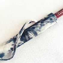 Small embroidery Xuan flute bag ruler eight bag Chinese style cotton printing Nanxiao bag hole bag ruler eight bag bamboo flute bag