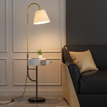 Nordic living room floor lamp bedroom bedside table lamp minimalist light luxury Net red sofa side coffee table vertical table lamp