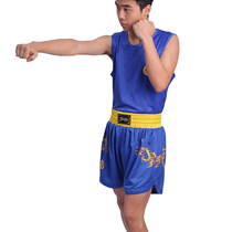 Sanda uniform men and women adult suit children Sanda training costume boxing suit dragon shorts performance suit