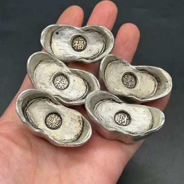 福禄寿喜财银锭-福禄寿喜财银锭促销价格、福禄寿喜财银锭品牌- 淘宝