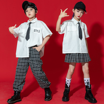 June 1 childrens hip-hop fashion costume boys hip hop personality suits academy style girls jazz dance performance out of the summer