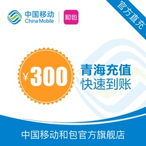 Qinghai mobile phone charge 300 yuan fast charge direct charge 24 hour automatic recharge to the account