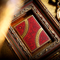 (WohStudio) Davalish Collection Edition Black Warrior Poker Card Poker Flower Cut Magic Trend