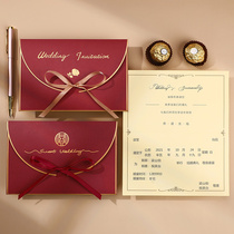 Invitation to Cambodia Wedding Invitation Wedding Invitation Letter Wedding Invitation Letter Brief Atmospheric Wedding Party Creative ins Wind Wedding Book Custom Print