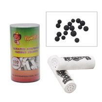 9mm activated carbon solid wood pipe cigarette holder special filter 150 pipe accessories universal filter