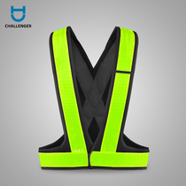 Reflective braces Power Construction Safety protective clothing Traffic luminous clothes riding Driver waistcoat Reflective Vest