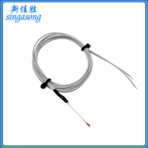 NTC single-ended glass-sealed thermistor temperature sensor 3D printer 100K 1% 3950 resistance to 200 degrees