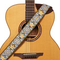 Personality embroidery folk classical guitar belt acoustic guitar strap bass