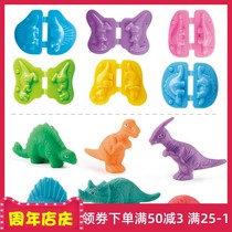 3D Clay Clay Plasticine mold tool set single sale fruit cake pizza impression dinosaur diy