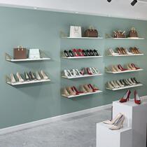 Net red shoe store shoe rack display rack Wall clothing store rack childrens shoes shelf bag shelf shoe display rack