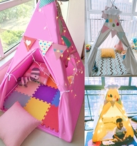 Childrens tent Indoor princess dollhouse Outdoor baby girl boy game room Indian tent bed artifact