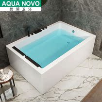 Bilan acrylic double bathtub independent home constant temperature massage large size custom bathtub 1 4-1 8