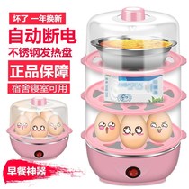 Automatic Power Cut Cook Egg multifunction Large-capacity Steamed Egg for Home Mini Boiled Chicken Egg Spoon Machine Breakfast God