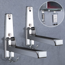  Stainless steel microwave oven bracket Kitchen shelf Wall hanging pendant storage rack storage rack oven rack supplies and utensils