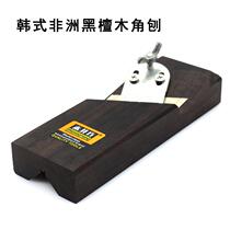 Chamfer planing and trimming planing woodworking diy inverted tool Planer manual planing to remove corners and angle planing 45 degrees oblique angle planing
