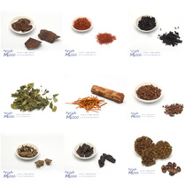 Wanmu Yunchuang traditional dyeing natural plants dyeing grass and wood dyeing hand dyeing dyeing dyed dyeing material set