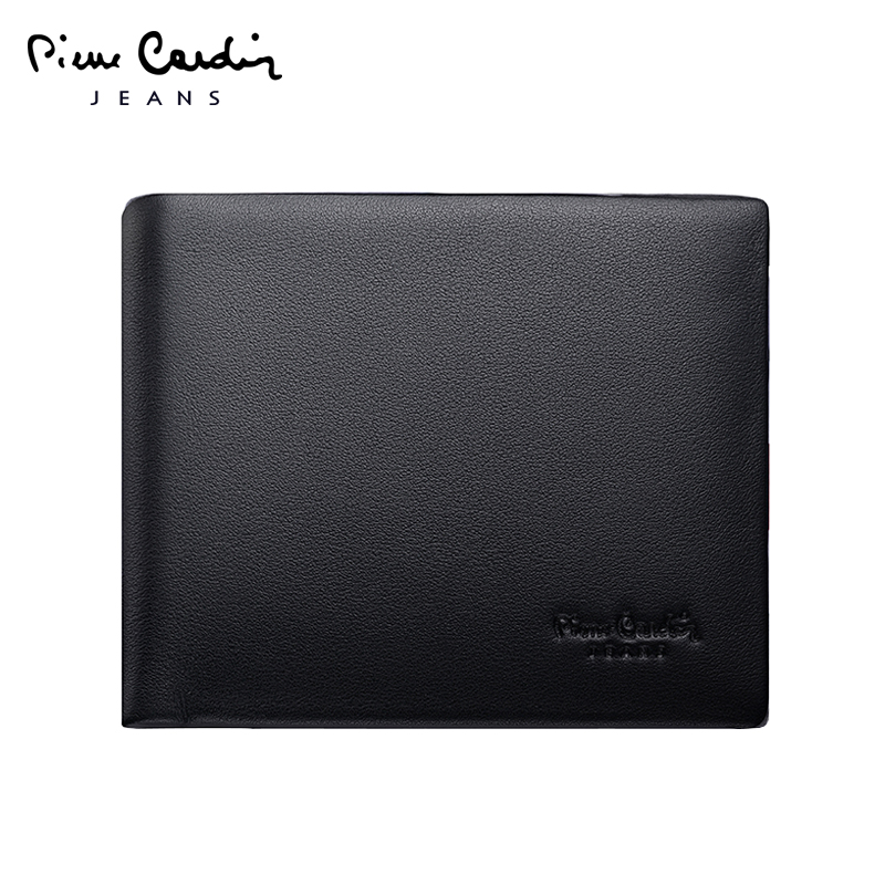 Pierre Cardin Men's Wallet Short Men's Wallet 2019 New Leather Simple Wallet Soft Trend Brand Men's Youth Wallet