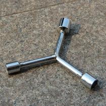 Cannon nut Rod sleeve hand use quick small repair three-pronged socket wrench hexagon inner six-way household triangle plate