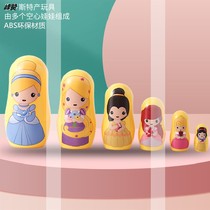 Russian 6-story Cinderella Princess Kit Eva Creative Fairy Tale Birthday Gift Children Cartoon Delicate Toys