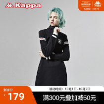Kappa Kappa Kappa womens sports dress casual Polo stand collar long dress