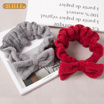 Hair band female headdress bathroom home face wash mask net infrared out of Korea simple makeup household hair band headdress