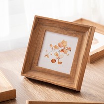 New American style picture frame 7 inches 8 inches 10 inches 6 inches A4 wall hanging 16K retro photo frame table custom B5 living room custom