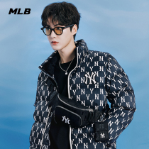 MLB Official Male And Female Couples Chest Bag Retro Old Flowers Pocket NY Single Shoulder Diagonal Satchel Spring Summer New Product HSM01